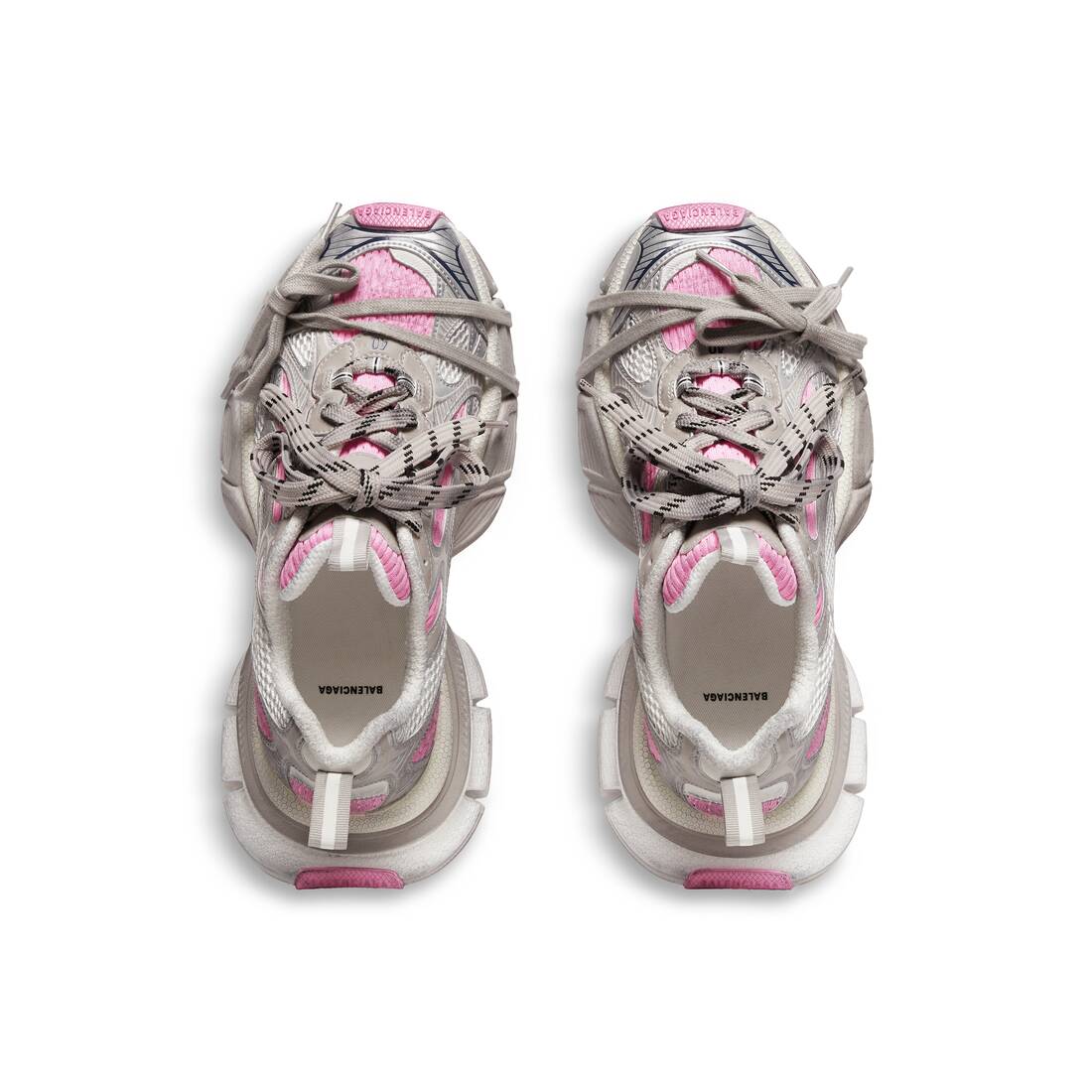 Women’s 3xl Sneaker  in White/grey/pink - Image 6